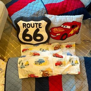 Pottery Barn Kids Cars bedding